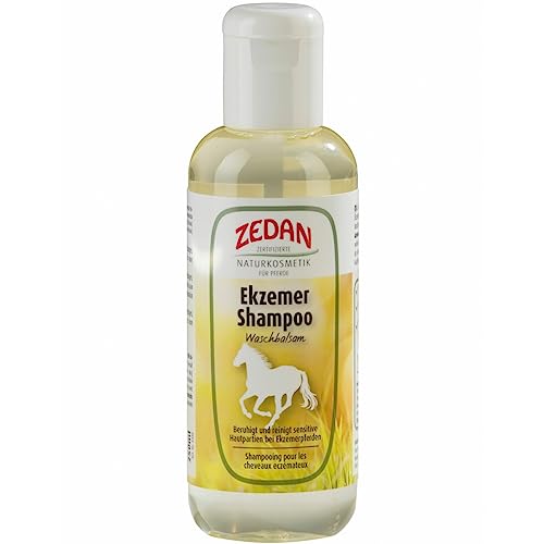 RL24 Zedan - Pferdeshampoo | Ekzemershampoo für Pferde | Waschbalsam reinigt schonend | Mähnenshampoo mit D-Panthenol, Betain, Rosmarinsöl | Pflege bei Schuppen & Juckreiz | 1 x 250 ml Flasche von RL24