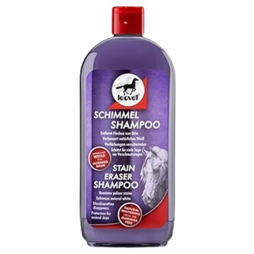 RL24 leovet - Schimmel Shampoo | Pferdeshampoo für EIN gesundes Haarkleid | Shampoo für Pferde | sanfte Reinigung lässt gelbe Verfärbungen Verschwinden | Pferdepflege | 1 x 500 ml Flasche von RL24