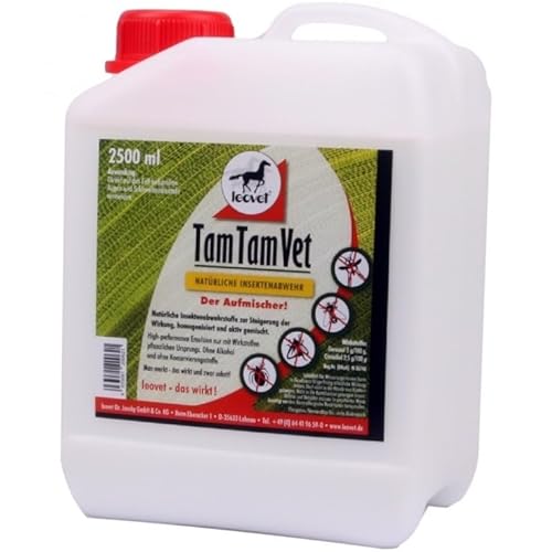 RL24 leovet - Tam Tam Vet | Insektenschutz mit Langer Wirkdauer | Bremsenspray für Pferde | Schutz vor Mücken, Bremsen & Zecken | Mückenspray für Pferde | 1 x 2500 ml Kanister von RL24