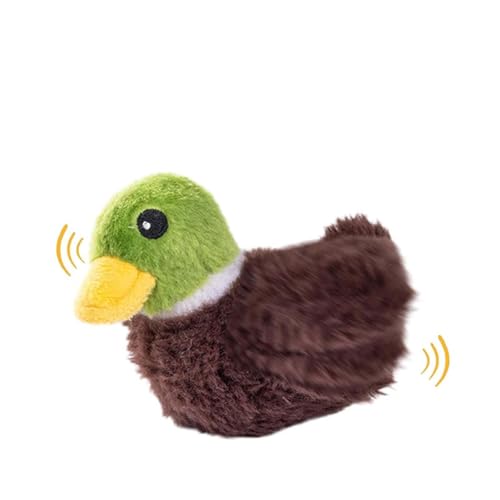 RLEHJN Katzenspielzeug Vogel, Interaktives Katzenspielzeug Echte Flattern Und Zwitschern, Nteraktives Katzenspielzeug Selbstbeschäftigung, Interactive Cat Toy, Flapping Bird Cat Toy (C) von RLEHJN