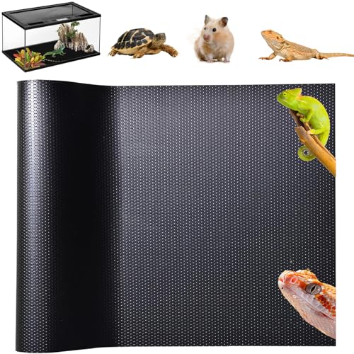 RLIEBUUM Bearded Dragon Tank-Zubehör, Antihaft-Reptilienteppich, Substrat, Terrarium-Tankauskleidung, Teppich, wasserdichte Reptilien-Bettwäsche, Bodenmatten für Schlangen, Leoparden, Geckos, von RLIEBUUM