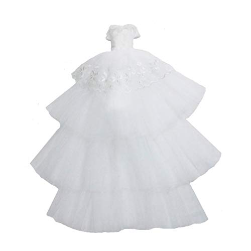 Haustier Prinzessin Kleid Hund Hochzeitskleid Teddykleid Weibliche Hochzeitskleid Prinzessin Haustier Hochzeitskleid Rock (Größe: Medium) (L) von RLUYFGGTLNHGT