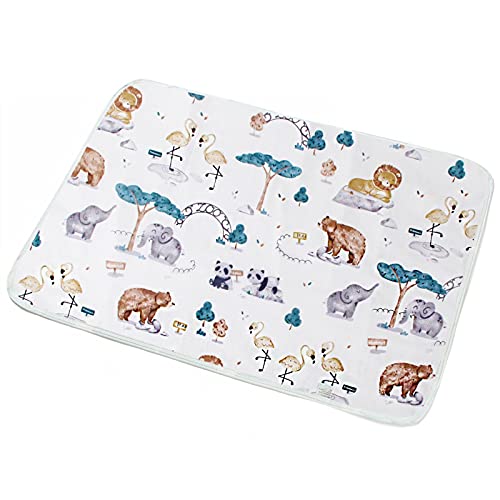 RLVYTA Hundematte Pet Urin Pad Matratze Hundebett Sofamatte waschbare Hundewindel wiederverwendbar Katzenbett(Green) von RLVYTA