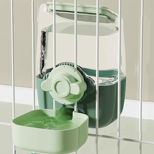 Pet Hanging Automatic Feeders Drinking Bowls (Green) von RMNHPTK