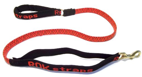 ROK Straps Mittlere Leine, Rot und Schwarz von ROK Straps