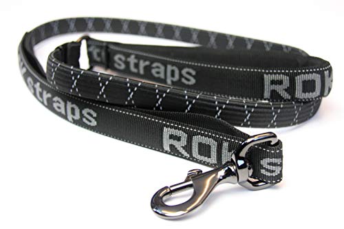 ROK Straps Mittlere Leine, reflektierend, Schwarz von ROK Straps