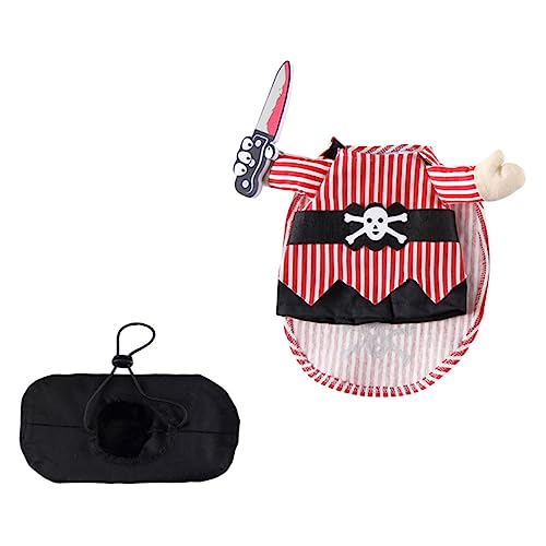 ROMISBABA 1 Satz Haustier Lustig Verkleiden Katze Halloween-Hut Lustiges Haustier-Outfit Kleine Hundekleidung Urlaub Haustier Kostüme Haustierkleidung Haustier Kostüm Kopfbedeckung Polyester von ROMISBABA