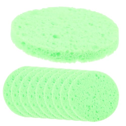 ROMISBABA 10St Feuchtigkeitsspendender Krabbenschwamm natürlicher Schwamm Kies für Aquarien Gesichtsschwämme hydramoist pet Supplies Haustiere Multifunktionsschwämme Spülschwämme Light Green von ROMISBABA