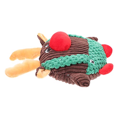 ROMISBABA 1Stk Kauspielzeug für Haustiere Haustier Spielzeug Quietschendes Plüschtier für Haustiere Dog chew Toy hundekauspielzeuge Kauspielzeug für Hunde quietschendes Hundespielzeug Green von ROMISBABA