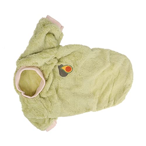 ROMISBABA 1stk Kleidung Für Haustiere Hundekürbiskostü Züchten Hundesachen Hundepuzzle Hunde-Outfit Hunde Winterkostü Welpenunterlagen Kühlmatte Für Hunde Hunde-Hoodie Zäh Green Polyester von ROMISBABA