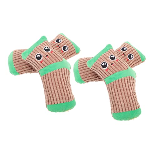 ROMISBABA 2 Paar Quietsch Socken Spielzeughund Squeaker Spielzeug Socken Spielzeug Vokalisiert Hundesocken Vokalisiert von ROMISBABA