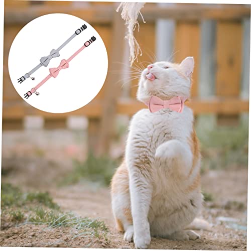 ROMISBABA 2St Haustierhalsband katzenhalsband verscho hundezubehör Hunde Accessories Hundehalsbänder Trainingshalsbänder für Hunde für Haustiere Stoff von ROMISBABA