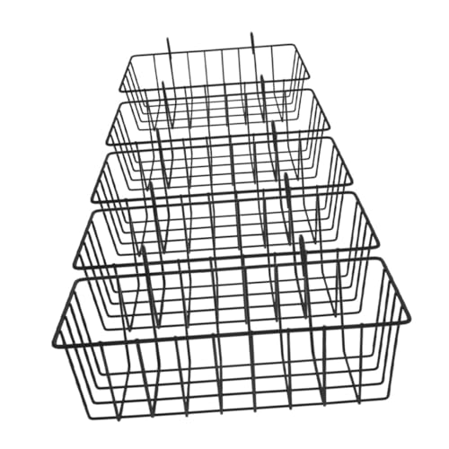 ROMISBABA 5st Heufütterung Hase Heuhalter Futterkaninchen Kaninchenversorgung Heufresser Kaninchen Futterspender Futterautomat Für Kleintiere Kaninchenfutter Für Käfige Schmiedeeisen Black von ROMISBABA