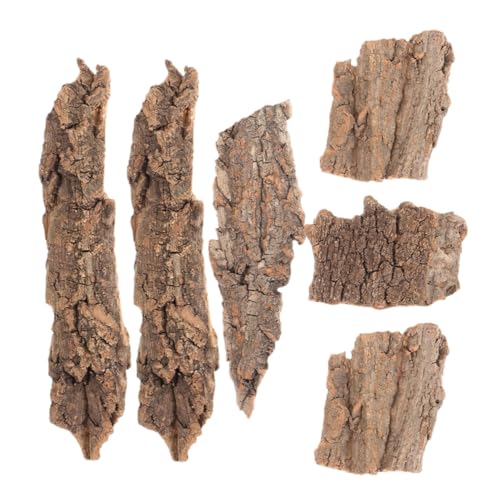 ROMISBABA 6 Stück Reptilien Kletterplattform Teiliges Baumrinde Dekoration Terrarium Aquarium Schildkrötenbox Natürlich Robust Rustikales Design für Gesundes Habitat ROMISBABA 6 Stück Reptilien Kletterplattform Teiliges Baumrinde Dekoration Terrarium Aquarium Schildkrötenbox Natürlich Robust Rustikales Design für Gesundes Habitat von ROMISBABA