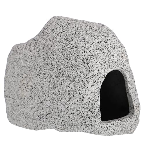 ROMISBABA Aquarium Tontopf Dekoration für Zuhause Fischhöhle für Aquarium Tontopf für Aquarien aquariumdeko Aquarium Dekoration Fisch Garnelen Versteck Heimdekoration Ton Light Grey von ROMISBABA