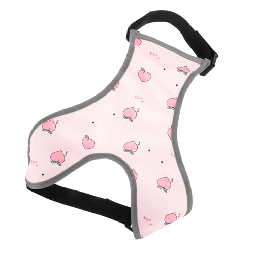 ROMISBABA Bauchband für Hunde Bausatz Conditioner Dackel hundekleidung hundebekleidung hundekleider Dog Clothes Brustschürze für Welpen Hunde-Bauchanzug Brustschutz für Welpen Polyester Rosa von ROMISBABA