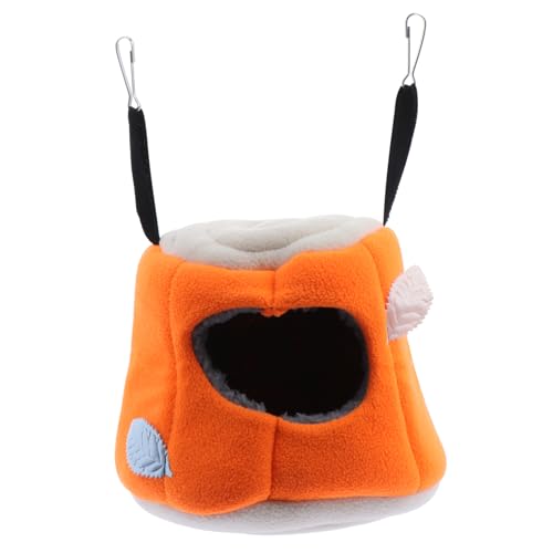 ROMISBABA Baumwollnest Für Haustiere Gewebte Hängend Hamsterbett Verschachtelung Knuddelig Schlafen Abs Nester Klein Baumwolle Bettwäsche Wärmer Schaukel Orange Kurzer Plüsch Zufällige Farbe ROMISBABA Baumwollnest Für Haustiere Gewebte Hängend Hamsterbett Verschachtelung Knuddelig Schlafen Abs Nester Klein Baumwolle Bettwäsche Wärmer Schaukel Orange Kurzer Plüsch Zufällige Farbe von ROMISBABA