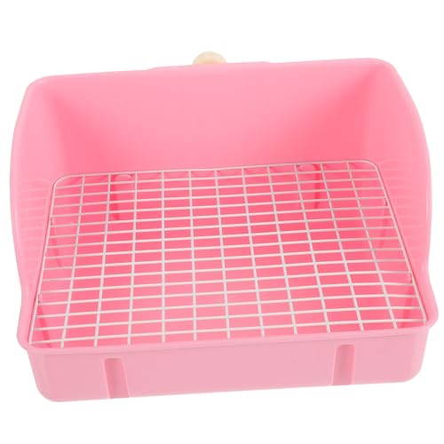 ROMISBABA Box Haustiertoilette Hamster Rattenstreu Haustierpfanne Für Tiere Haustierstreubecken Meerschweinchen Töpfchen Hase Trainingstoilette Kleintierstreu Toilette Für Katzen von ROMISBABA