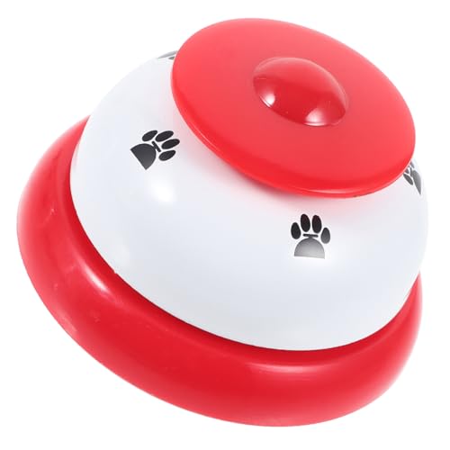 ROMISBABA Haustier Glocke hundetraining hundeglocke Haustier Lernglocke Clicker-Trainingsset für Hunde Futterautomat für Haustiere Zwinger Trainingsglocken für Hunde Hund türklingel Plastik von ROMISBABA