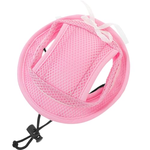 ROMISBABA Haustier-baseballmütze Nase Sportmütze Für Haustier Katzenbürste Hundemützen Mit Ohrlöchern Lässige Baseballmützen Für Hunde Hund Warmer Mantel Balsam Hundekabel Züchten Netz Rosa von ROMISBABA