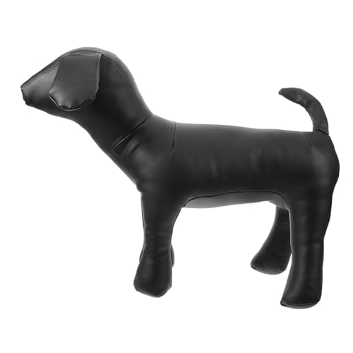 ROMISBABA Haustiermodell Hunde Schaufensterpuppe Hundestatuen Schaufensterpuppe Hundesitterpuppe Schaufensterpuppe Für Hunde Haustier-Display Haustierkostü -ausstellungsmodell Black von ROMISBABA