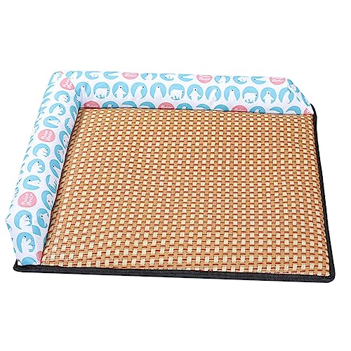 ROMISBABA Hund Sommermatte kauen hundebett Haustier Hundekühlmatte Outdoor Hundehütte erhöhtes hundebett Kühlbett für Hunde Tier kühlmatte pet Cooling mat Sommer kühlmatte Sky-Blue von ROMISBABA