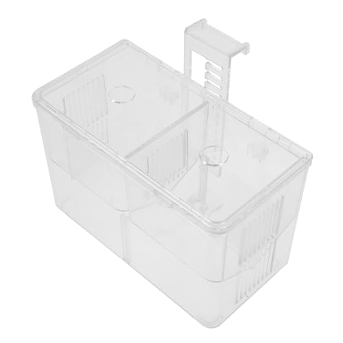 ROMISBABA Aquarium Fisch Zucht Box Separator Fisch Isolation Fall für Betta Fisch Tank Einfach Installieren von ROMISBABA