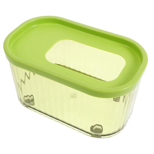 ROMISBABA Kasten Vogelbad hängende Vogelwanne Vogel Badewanne hängende badewanne Vogel Becken Reinigungsmittel für Vögel Papageienbadewanne Badezuber für kleine Vögel p.s Light Green von ROMISBABA