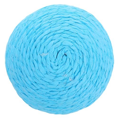 ROMISBABA Katze Sisalkugel Ballspielzeug für Kätzchen Seilspielzeug für Katzen Katzenkratzspielzeug Sisal-Katzenspielzeug Katzenspielzeug für Wohnungskatzen Katzenbälle drinnen Sky-Blue von ROMISBABA