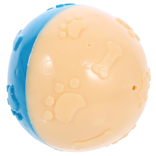 ROMISBABA Kauspielzeug für Haustiere quietschen Welpen Quietscher Kauer Interactive Dog Toys interaktiver hundeball Dog chew Toy Ball für Hund Hundespielzeug für mittelgroße Hunde Gummi von ROMISBABA