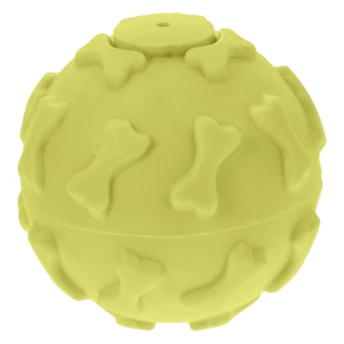 ROMISBABA Kauspielzeug für Hunde Beißspielzeug tragbares Welpenspielzeug Hund kaut Welpen quietschender Ball hundewelpen Spielzeug Puppy Toys Gummibälle für Hunde Hundespielzeug Orange von ROMISBABA