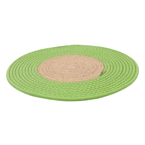 ROMISBABA Klauen Schleifpad Katze Kratzmatte Kratzpads Für Katzen Kratzkeil Für Katzen Kratzbäume Für Wohnungskatzen Kätzchen Katzenkratzdecke Katzenkratzer Aus Pappe Green von ROMISBABA