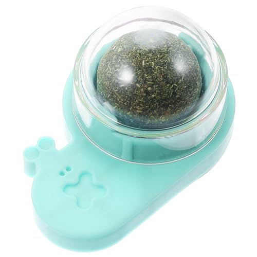 ROMISBABA Maotischer Polygonum-Ball Katzenspielzeug Katzen Süßigkeiten Katzensnacks Leckbar Essbare Katzenminze-Kugeln Katzenminze Wandspielzeug Kätzchen Katzenminze Bälle Green Pp von ROMISBABA