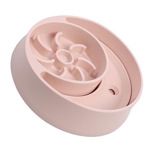 ROMISBABA Plastik Haustier Slow Feeder Haustier Lick Bowl Anti-Choke Pet Futter Schüssel Wasserschale von ROMISBABA