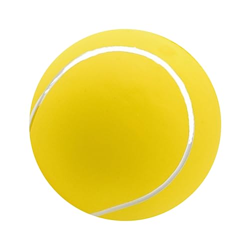 ROMISBABA Tennisspielzeug für Haustiere Ball Hunde Puzzle- für Welpen Kauspielzeug Kauer Interactive Dog Toys knete Backenzahn Haustierbedarf Emulsion Yellow von ROMISBABA