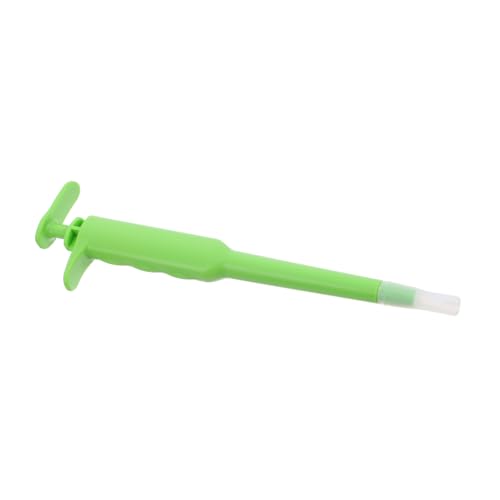 ROMISBABA Tierarzneimittelzufuhr Werkzeuge Zum Füttern Von Haustieren Spender Für Tierarzneimittel Haustiermedizin Feeder Hund Haustierfuttermittel Pet Feeder Medicine Feeder Light Green Abs von ROMISBABA