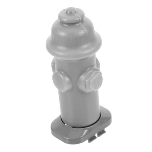 ROMISBABA Toilettenzubehör für Hunde Inhaber Hundespielzeug Welpenstift Hund Hydrant Post PIPI-Pads für Hunde Töpfchenmatte für Haustiere, grau von Haustierzügen Plastik Light Grey von ROMISBABA