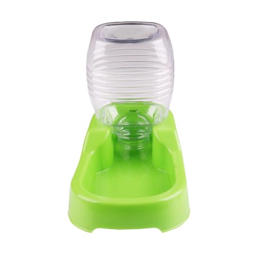 ROMISBABA Wasserspender für Hunde pet Water Bowl Dog Water Bowl Behälter für Hundefutter Automatisch befüllbarer Wassernapf für Hunde Futterautomat für Haustiere Haustier-Trinkwerkzeug Green von ROMISBABA