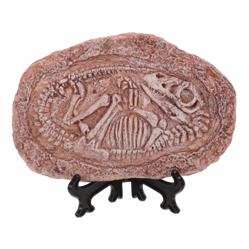 ROMISBABA paläontologischer Trilobit Reptilienthermostat Heizkissen für Tiere Tierskelett- Reptilien Terrarium Dekoration Fossilien Ornament Simulation fossiler Dekore Tank- Harz von ROMISBABA