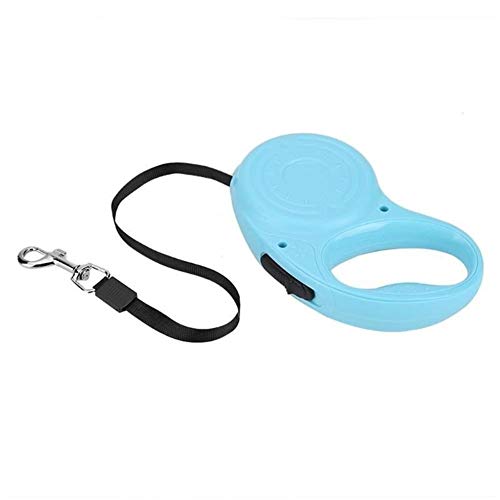 Seil Automatische Einziehbare Hundeleine Gürtel Puppy Pet Flexible Gehen Zugseil Hund Katze Erweiterung Lauf Leads Pet Führleine (Color : Blue2, Size : 3M) von ROTAKUMA