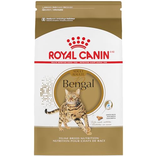 Royal Canin Bengal Breed Adult Trockenfutter für Katzen, 3,2 kg Beutel von ROYAL CANIN