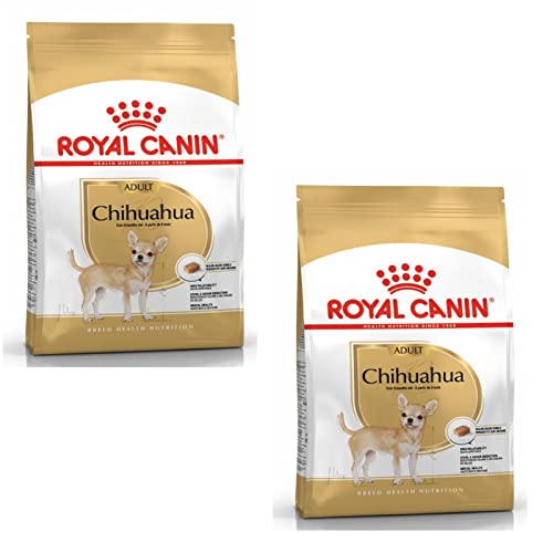 ROYAL CANIN Chihuahua Adult | Doppelpack | 2 x 500 g | Trockenfutter für ausgewachsene Chihuahuas | Zur Unterstützung der Stuhlqualität und der Zahngesundheit | Hohe Akzeptanz von ROYAL CANIN
