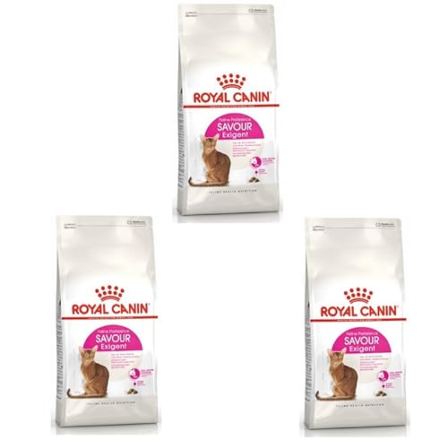 Royal Canin Savour Exigent | 3er Pack | 3 x 400 g | Alleinfuttermittel für besonders wählerische Katzen ab dem 12. Monat | Kann dazu beitragen die Harnwegsgesundheit zu fördern von ROYAL CANIN