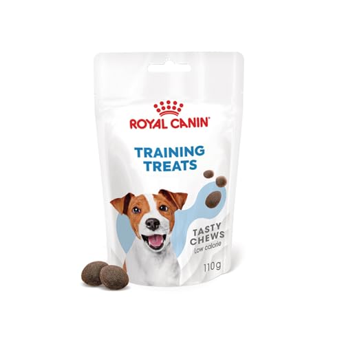 ROYAL CANIN Trainings Treats | 110 g | Snacks für Hunde Aller Größen und Rassen | Im praktischen wiederverschließbaren Beutel | Ab dem 6. Lebensmonat | Mit Geflügelprotein von ROYAL CANIN