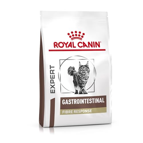 ROYAL CANIN Veterinary Gastrointestinal Fibre Response | 400 g | Trockenfutter für Erwachsene Katzen | Zur Unterstützung der Verdauung | Angepasster Energiegehalt von ROYAL CANIN