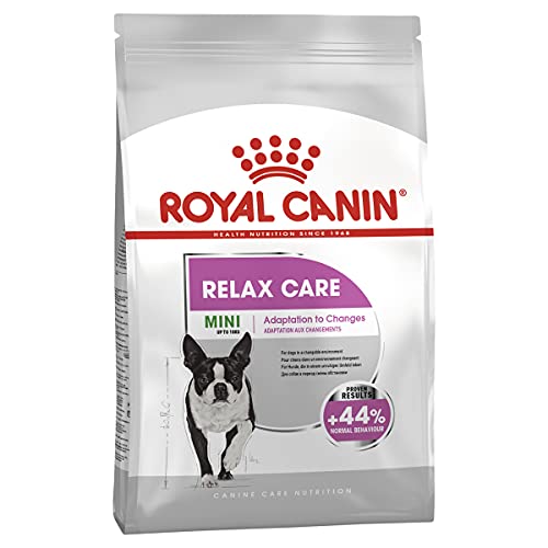 Royal Canin CCN Relax Care Mini | 3kg | Alleinfuttermittel für kleine Hunde in unruhigem Umfeld| Für ausgewachsene und ältere kleine Hunde bis 10 kg | Trockenfutter von ROYAL CANIN