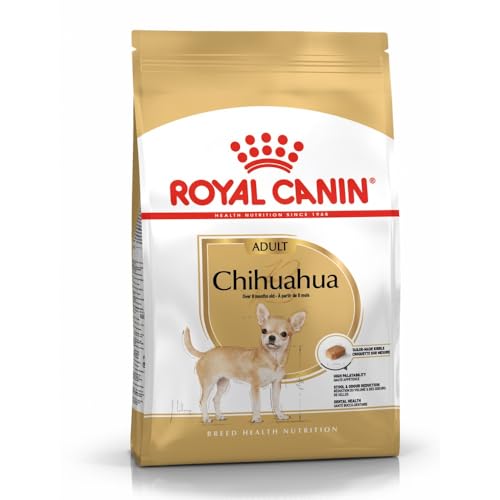 Royal Canin Chihuahua Adult | 1,5 kg | Trockenfutter für ausgewachsene Chihuahuas | Zur Unterstützung der Stuhlqualität und der Zahngesundheit | Hohe Akzeptanz bei Hunden von ROYAL CANIN