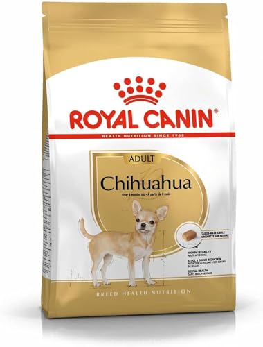 Royal Canin Chihuahua Adult | 1,5 kg | Trockenfutter für ausgewachsene Chihuahuas | Zur Unterstützung der Stuhlqualität und der Zahngesundheit | Hohe Akzeptanz bei Hunden von ROYAL CANIN