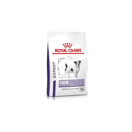 Royal Canin Expert Calm Small Dogs Trockenfutter | 4 kg | Alleinfuttermittel für ausgewachsene kleine Hunde | Möglicher entspannender Effekt | Hydrolysiertes Milchprotein und L-Tryptophan von ROYAL CANIN