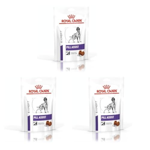 ROYAL CANIN Expert Pill Assist Medium & Large Dog | 3er Pack | 3 x 225 g | Formbare Krokette zur Verabreichung von Medikamenten bei adulten Hunden mittelgroßer und großer Rassen von ROYAL CANIN